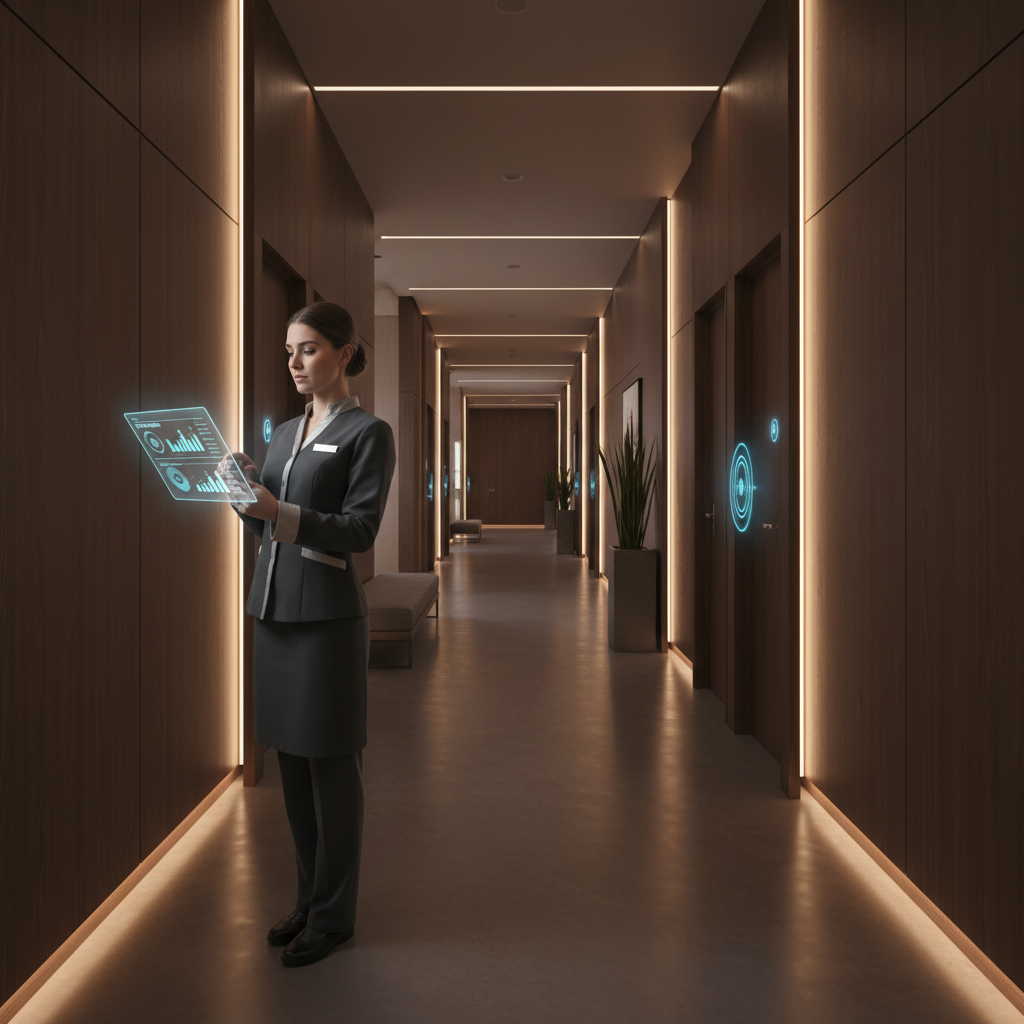 Monitoraggio Presenze Hotel: Guida a Sensori, PMS e KPI